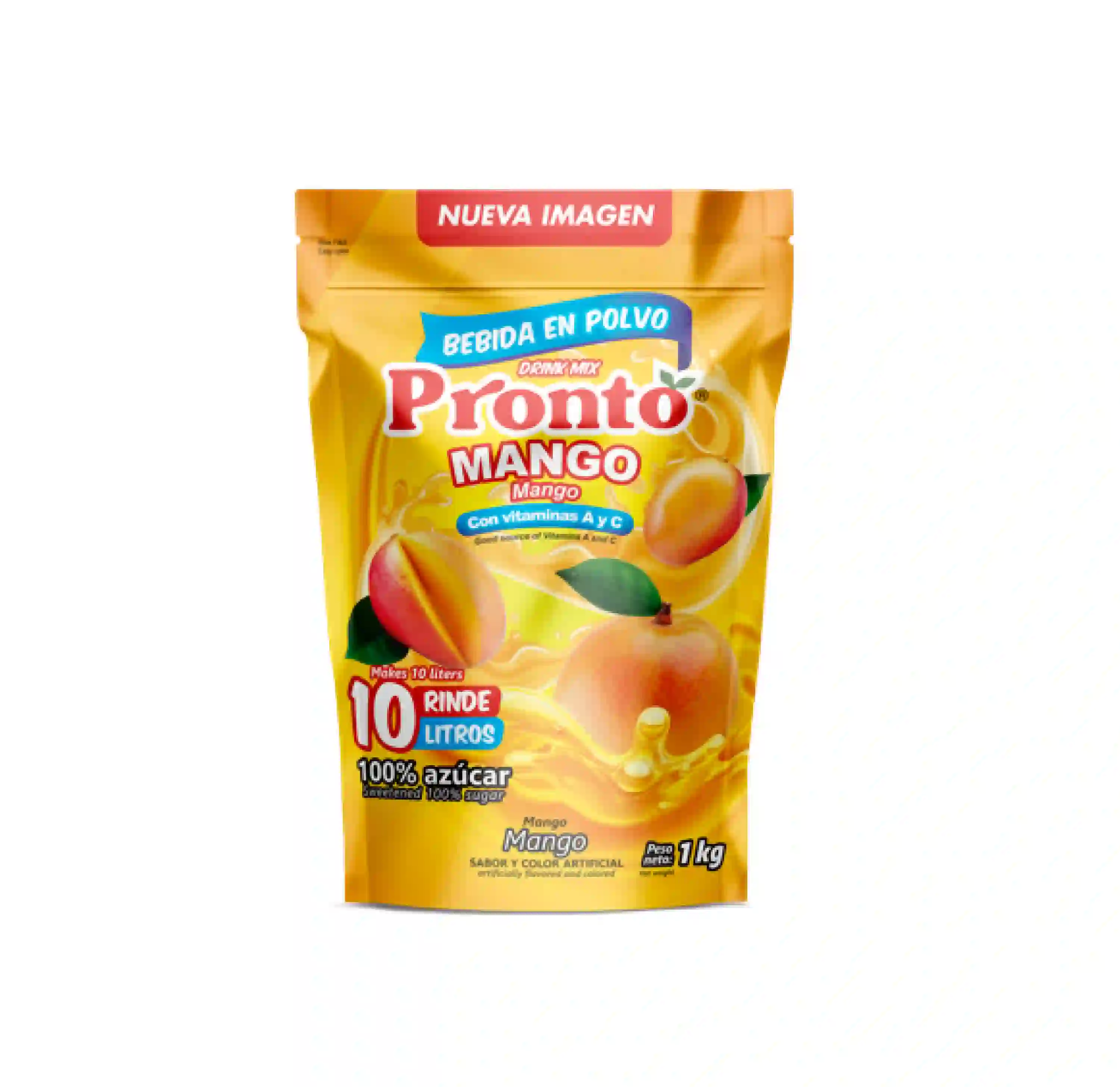 Bebida Polvo Pronto Regular Mango 1000g